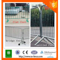 Barrière de contrôle de foyer en métal personnalisé, barricades portatives, barrières pour piétons